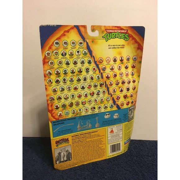 TMNT Teenage Mutant Ninja Turtles Universal Monsters Invisible Man Michaelangelo - Picture 5 of 8